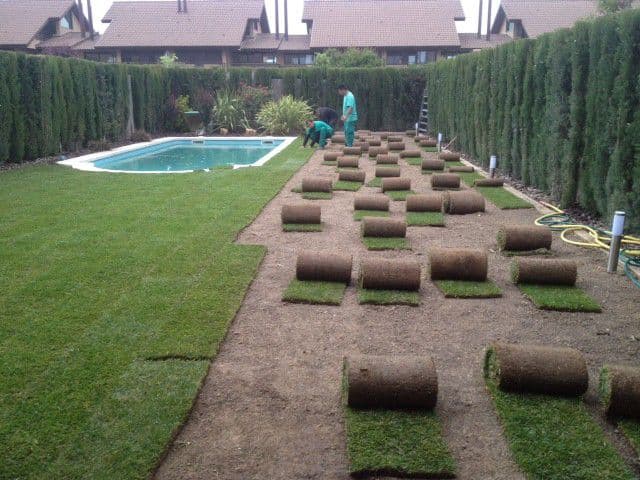 Patio and walkway construction project 26 by Vasquez Landscaping